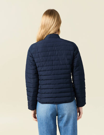 Doudoune éco-responsable bleu marine femme
