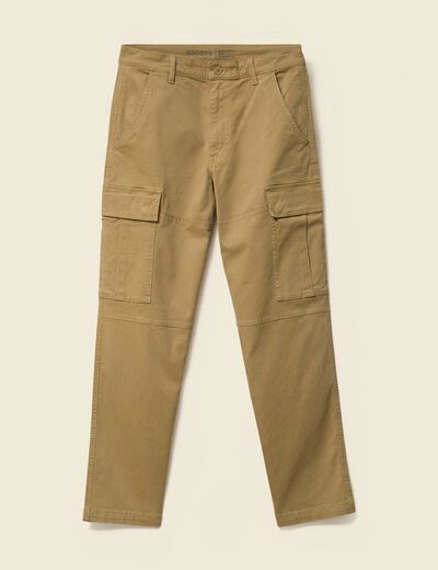 Cargo battle longueur 32 beige homme