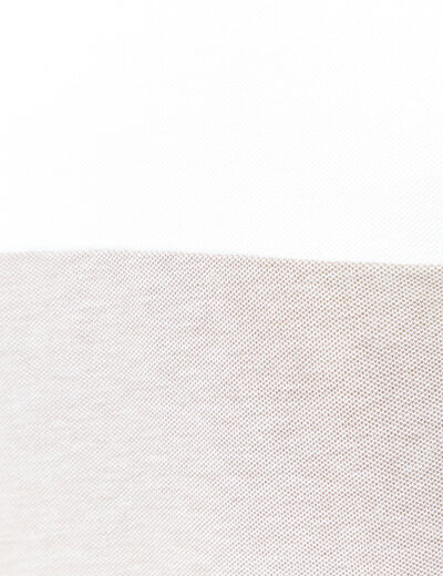 Polo manches courtes taupe homme