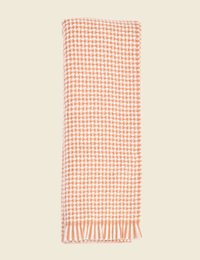 &Eacute;charpe marron cognac femme