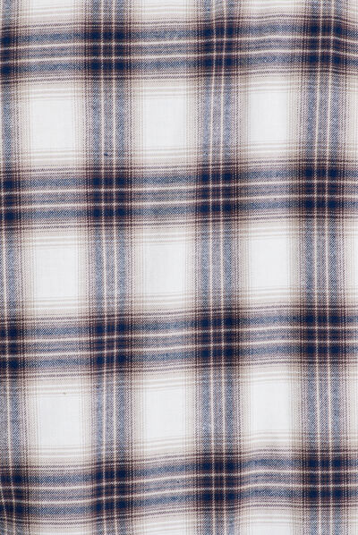 Chemise manches longues ecru homme