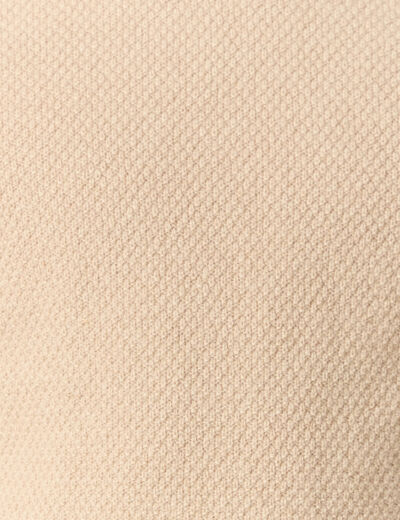 Pull manches longues fabriqu&eacute; en France sable homme