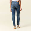 Jeans skinny push up 7/8ème denim stone femme