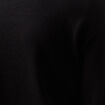 Pull droit court manches longues noir homme