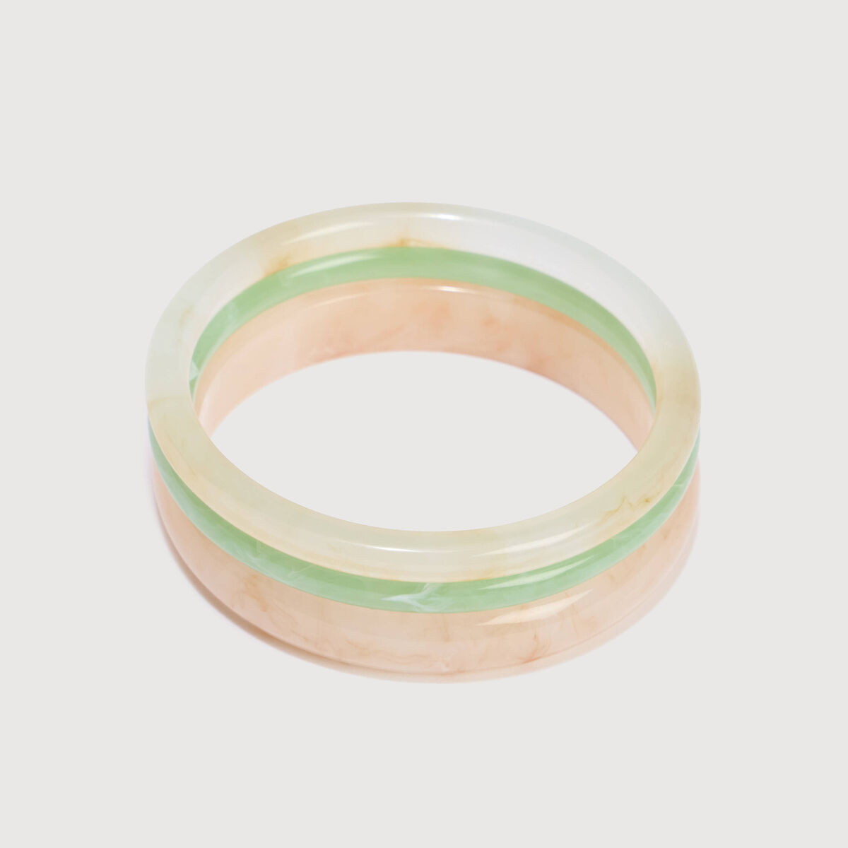 Bracelet vert pastel femme