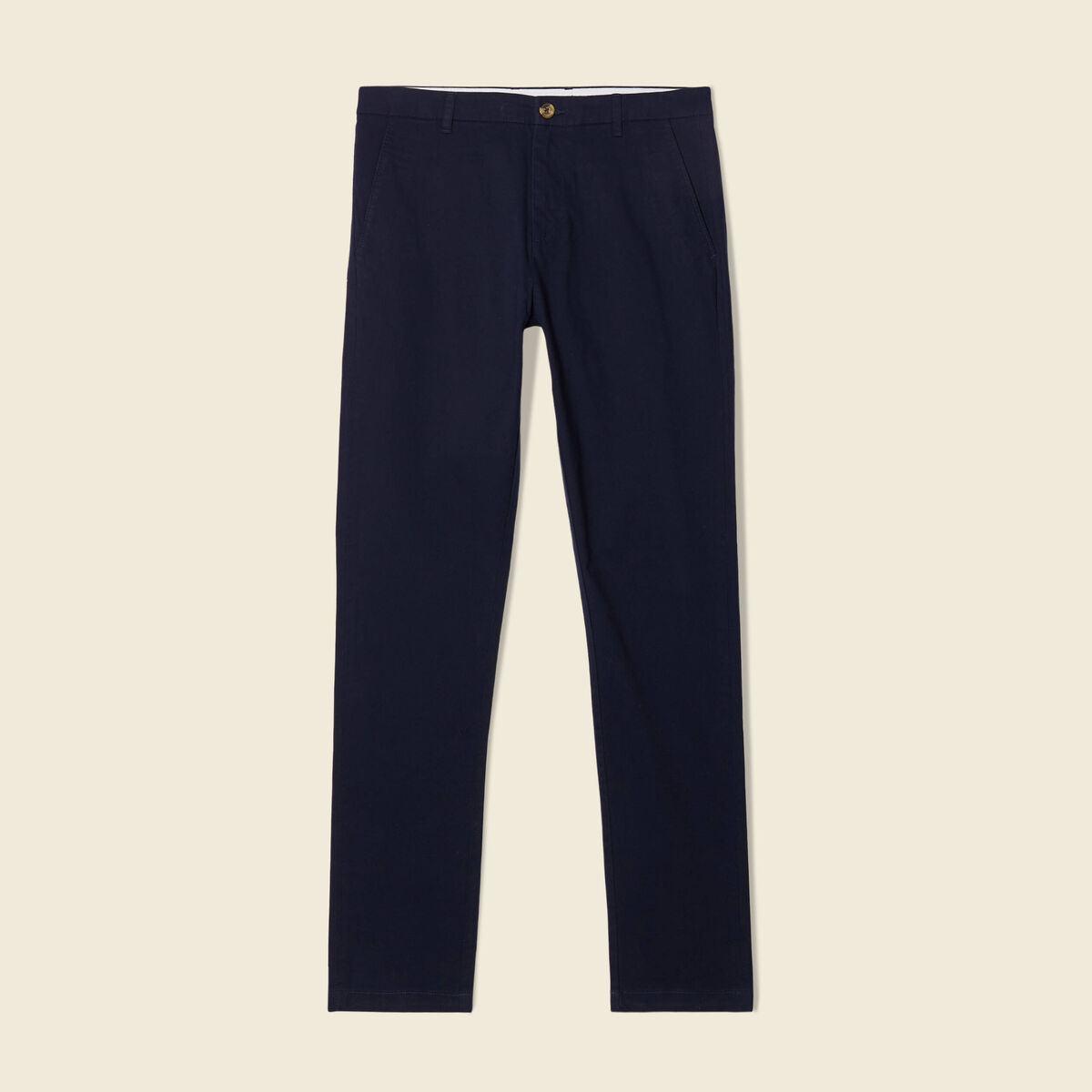 Pantalon slim Instinct chino bleu foncé homme