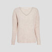 Pull creme femme