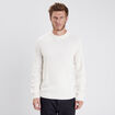 Pull éco-responsable ecru homme