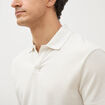 Polo manches courtes ecru homme