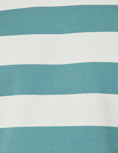 T-shirt manches courtes bleu clair homme