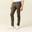 Jeans slim 5 poches vert kaki homme
