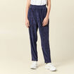 Tregging velours 7/8ème bleu marine femme