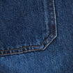 Jeans loose taille haute en coton denim used femme