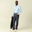 Jeans regular longueur 32 denim brut rinse homme