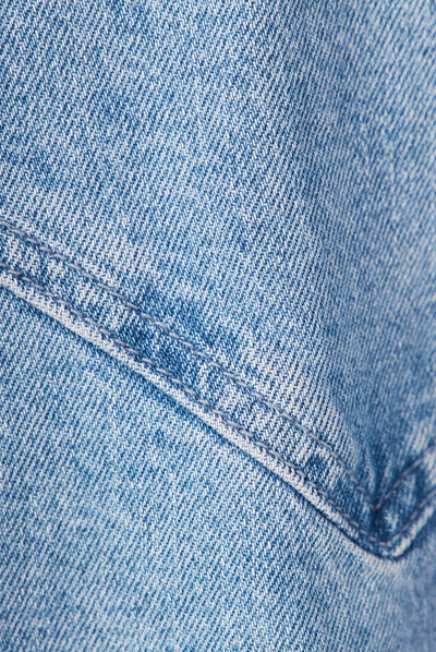 Blouson jean éco-responsable denim bleach femme