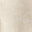 Débardeur tricot noué creme femme