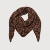 &Eacute;charpe marron clair femme