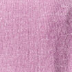 Pull col roul&eacute; manches longues mauve femme