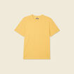 T-shirt manches courtes jaune moutarde homme