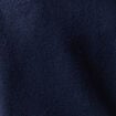 Pull col rond manches longues bleu marine femme