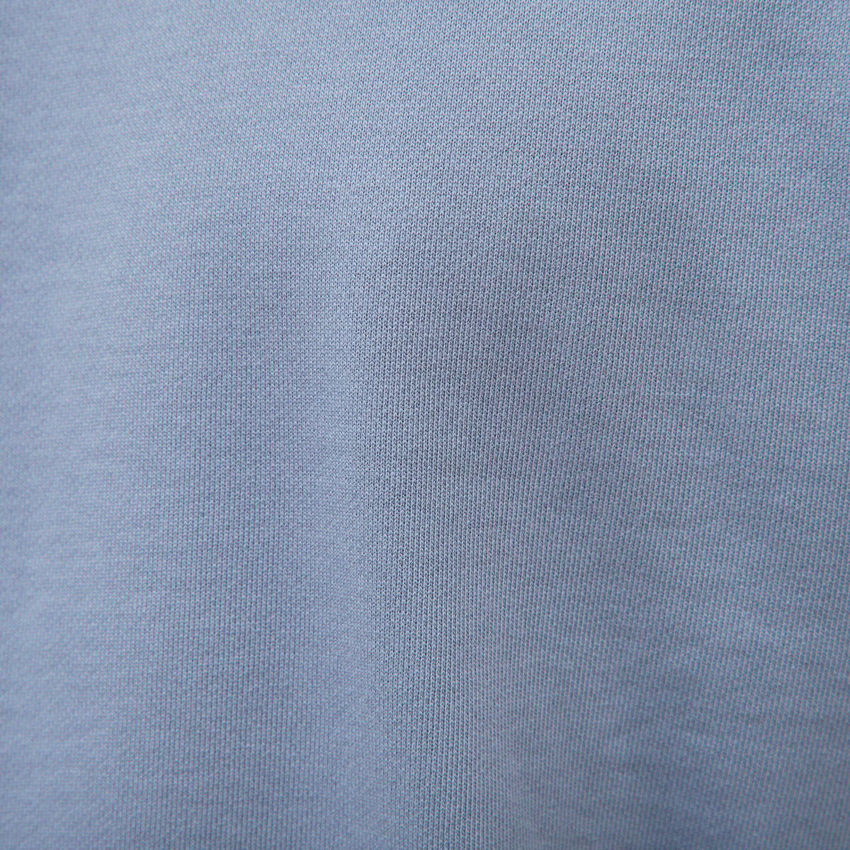 Sweat col rond manches longues en coton bleu gris homme