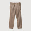 Pantalon chino taupe homme