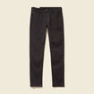Jeans slim 5 poches marron homme