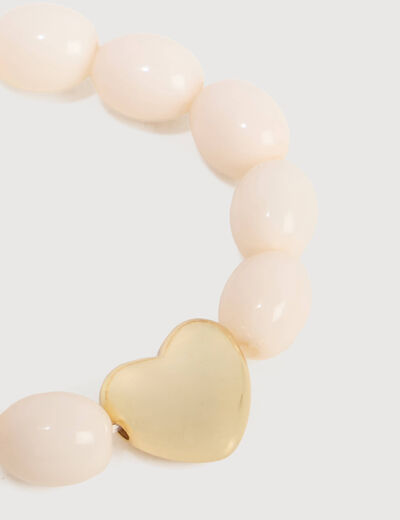 Bracelet blanc femme