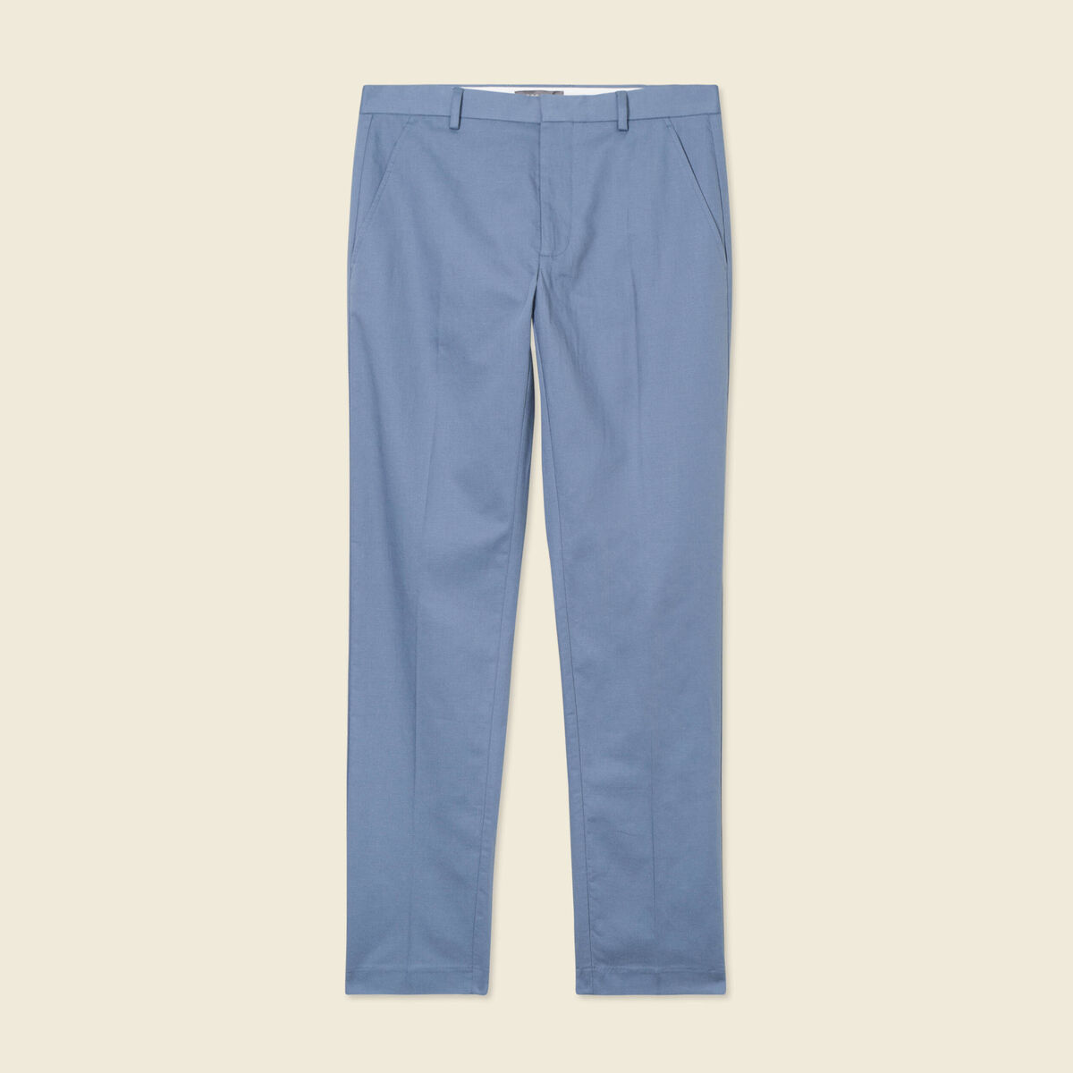 Pantalon chino bleu foncé homme