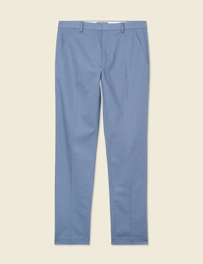 Pantalon chino bleu foncé homme