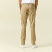 Jeans slim longueur 32 beige homme
