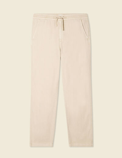 Pantalon chino sable homme