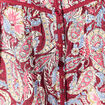 Blouse manches longues bordeaux femme