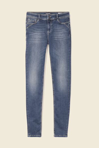 Jeans Marylin - skinny push up denim stone femme