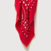 Foulard rouge femme