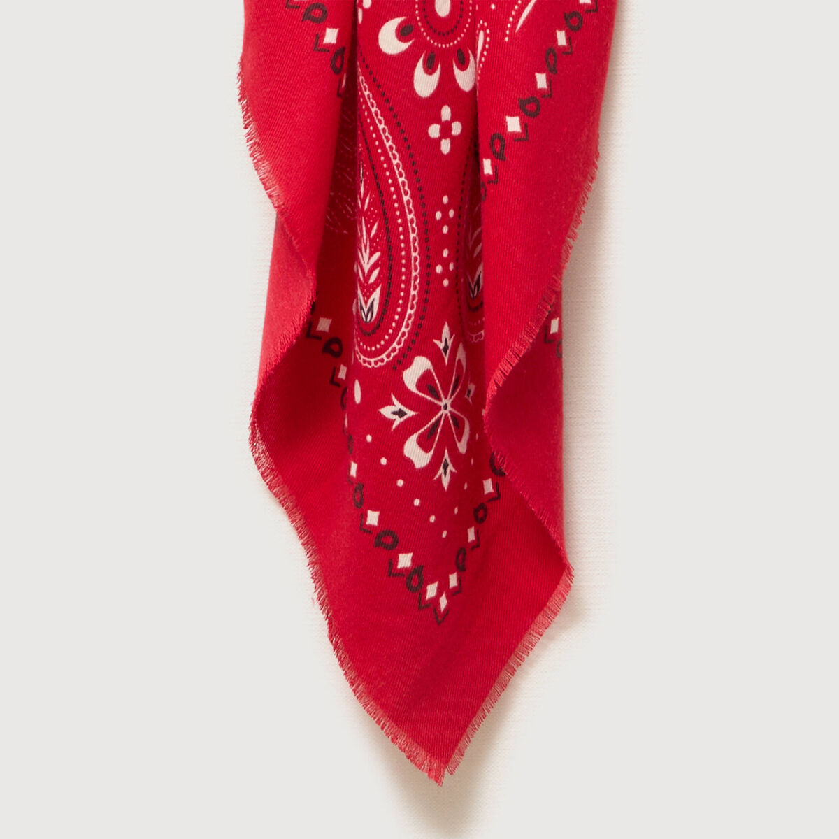 Foulard rouge femme