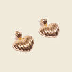 Boucles d'oreilles pendantes couleur or femme