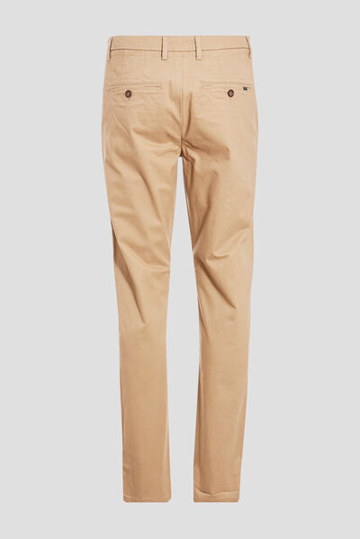 Pantalon slim Instinct chino beige homme