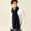 &Eacute;charpe bleu marine homme