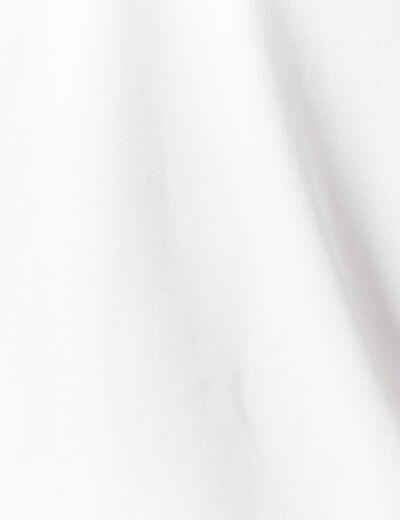 Polo manches courtes blanc homme
