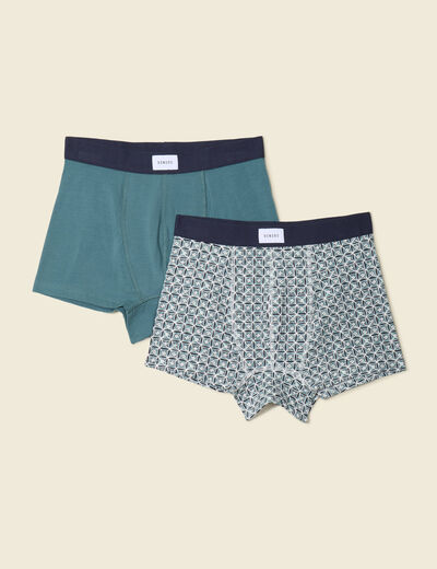 Lot 2 boxers noir homme