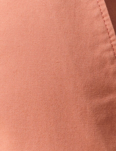 Pantalon chino longueur 32 vieux rose homme