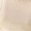 Débardeur sans manches beige femme
