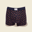 Lot 3 boxers bleu marine homme