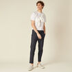 Jeans straight chino denim brut clean homme
