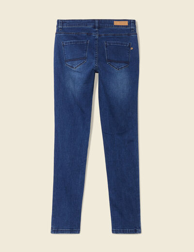 Jeans skinny 7/8ème denim stone femme