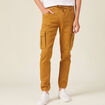 Pantalon battle slim vert olive homme