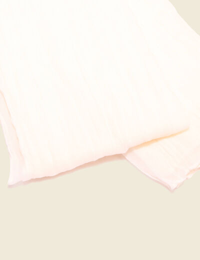 Foulard ecru femme