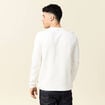 T-shirt manches longues ecru homme