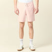 Short droit avec cordon rose clair homme